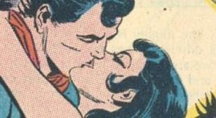 Beso Superman y Wonder Woman 735x400